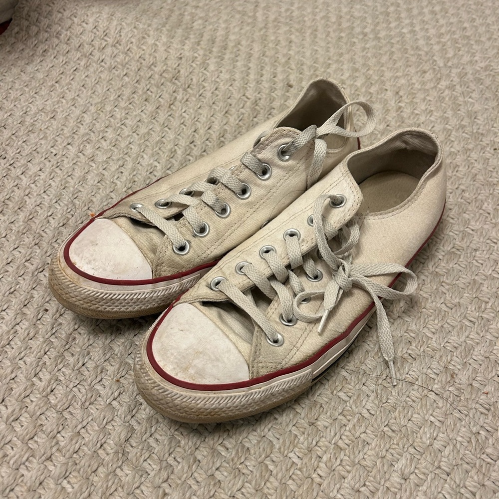 Classic White Low-Top Converse